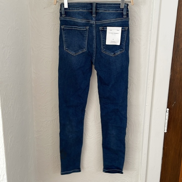FLYING MONKEY Women's High Rise Super Soft Ankle Skinny Jeans Size 25 In Blue - Picture 8 of 10